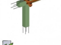 Binding-wooden-roof-truss