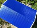 Blue-A-frame-roofing-for-a-zero-maintenance-roofing