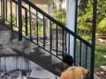 smoothening-the-concrete-stairway
