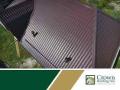 this is how brown metal roof will look