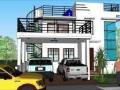 roof deck with metal rails