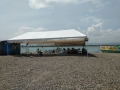 lapu second ferry terminal tent